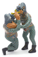 Gorillas Embrace